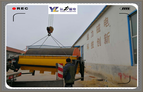磁選機(jī)，經(jīng)過(guò)磁選機(jī)的處理，礦石精度得到提高_(dá)經(jīng)過(guò)磁選機(jī)的處理，礦石精度得到提高磁場(chǎng)一般為多少_磁塊如何排列